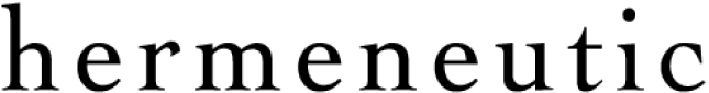 Hermeneutic